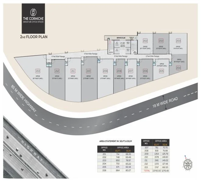 Office floor plan