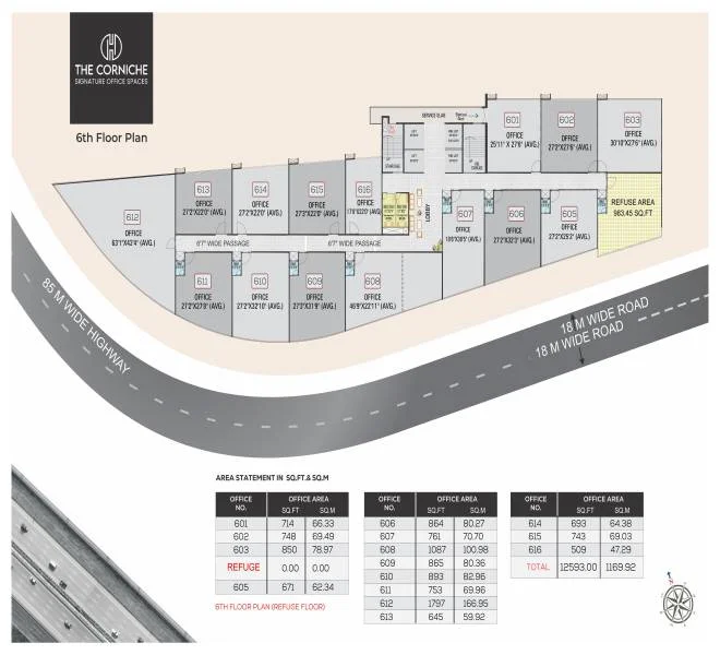Office floor plan