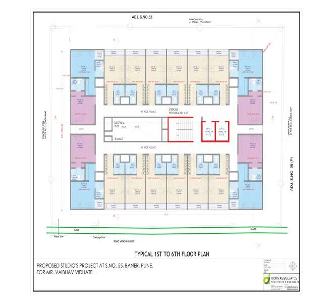 Studio floor plan