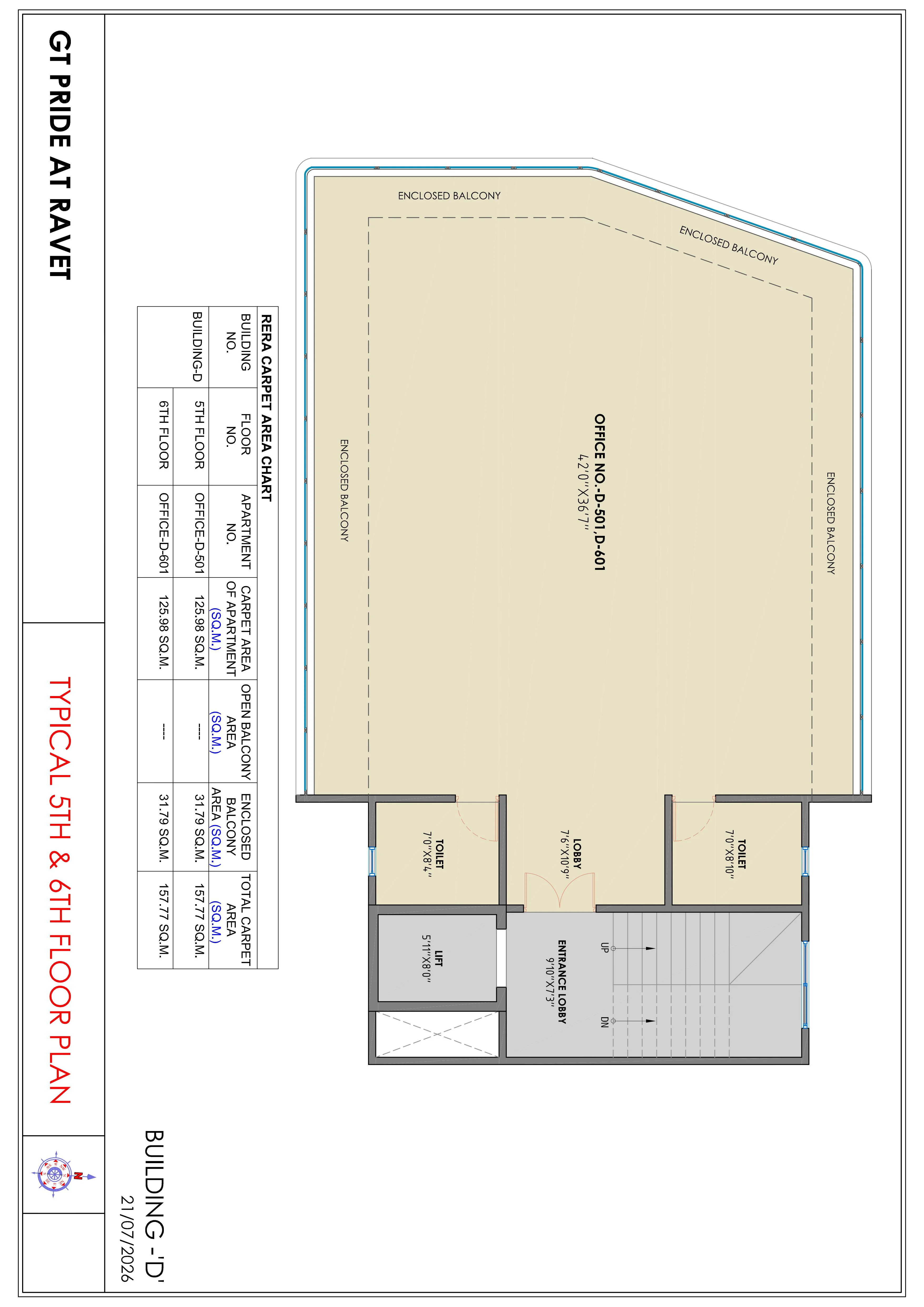 Office floor plan