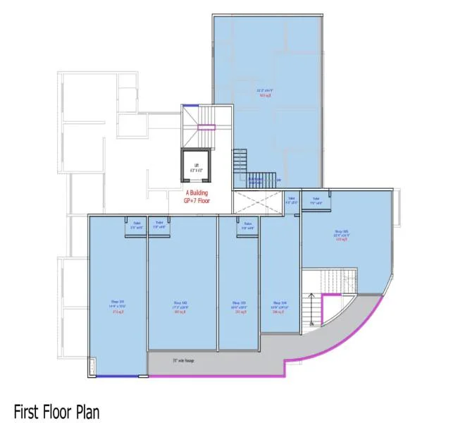 Shop floor plan