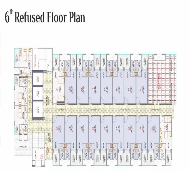 Office floor plan