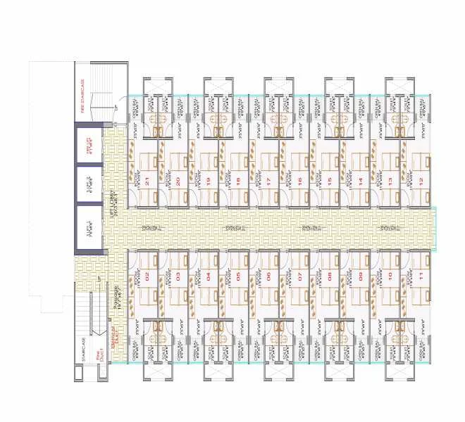 Office floor plan