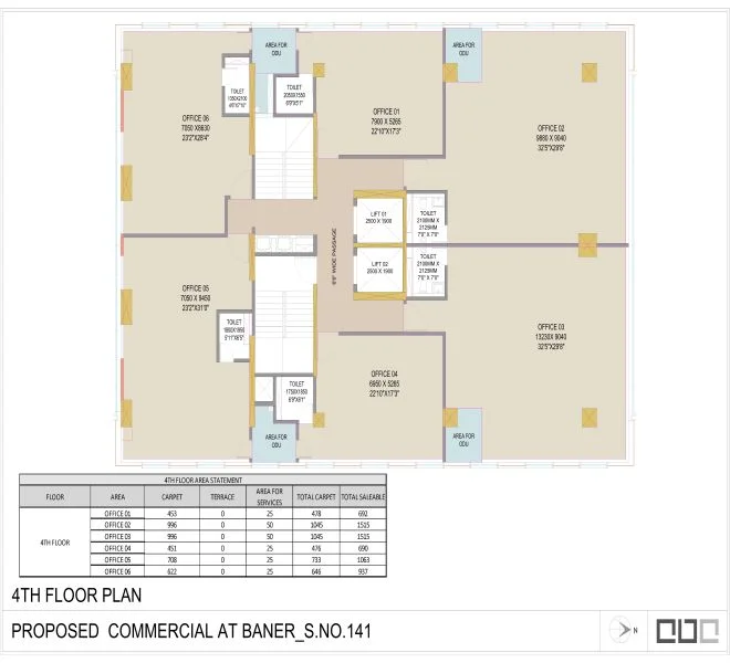 Office floor plan