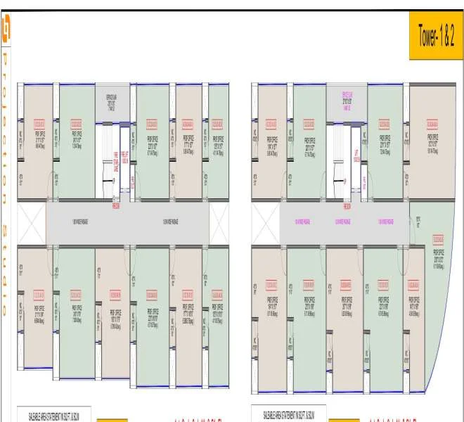 Office floor plan