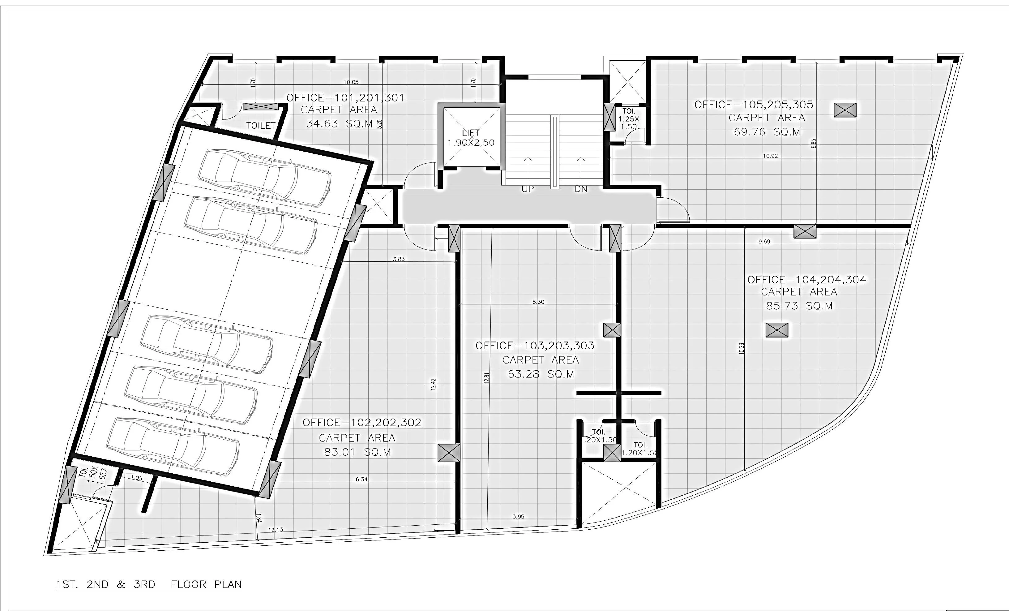 Office floor plan