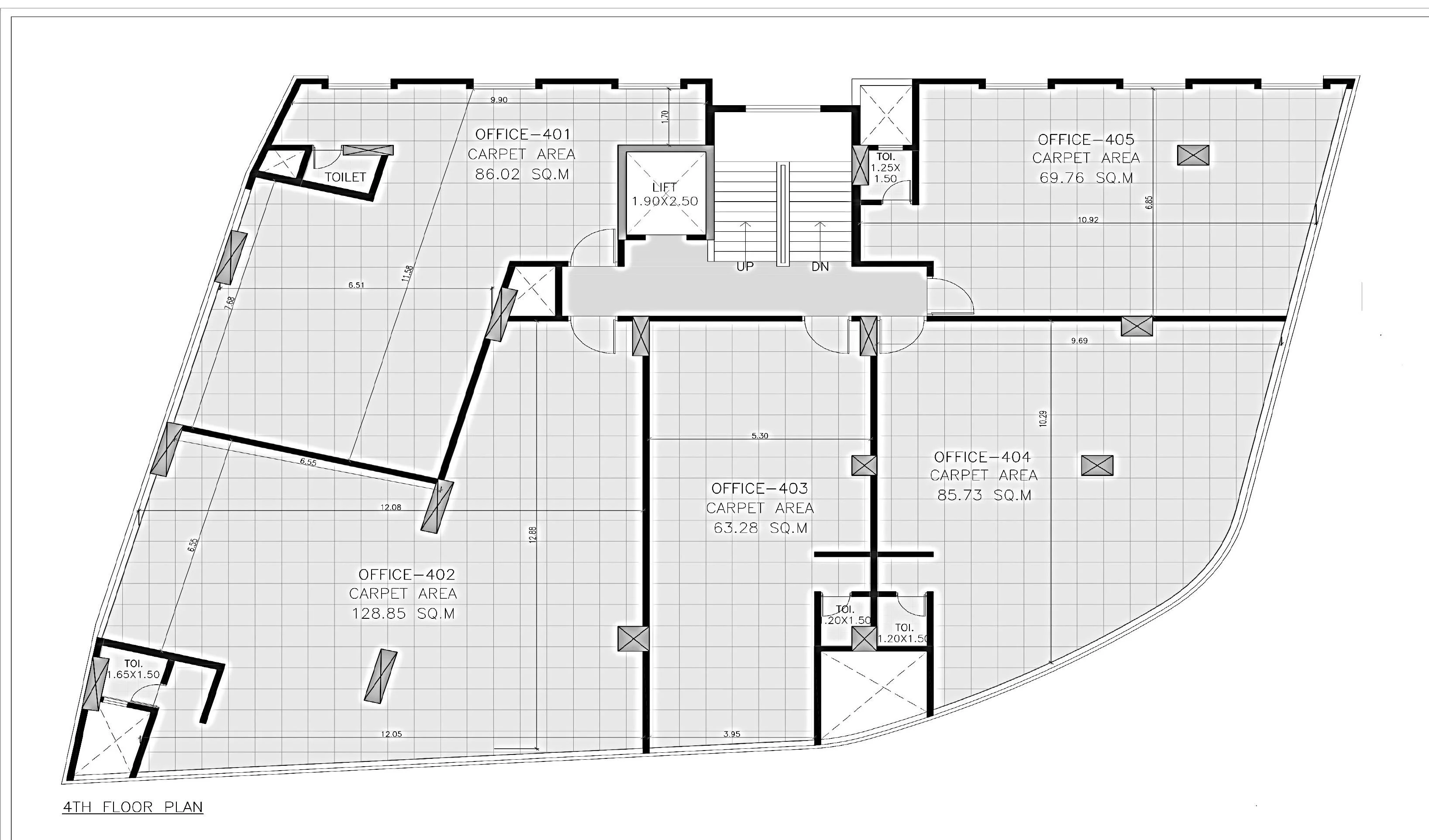 Office floor plan