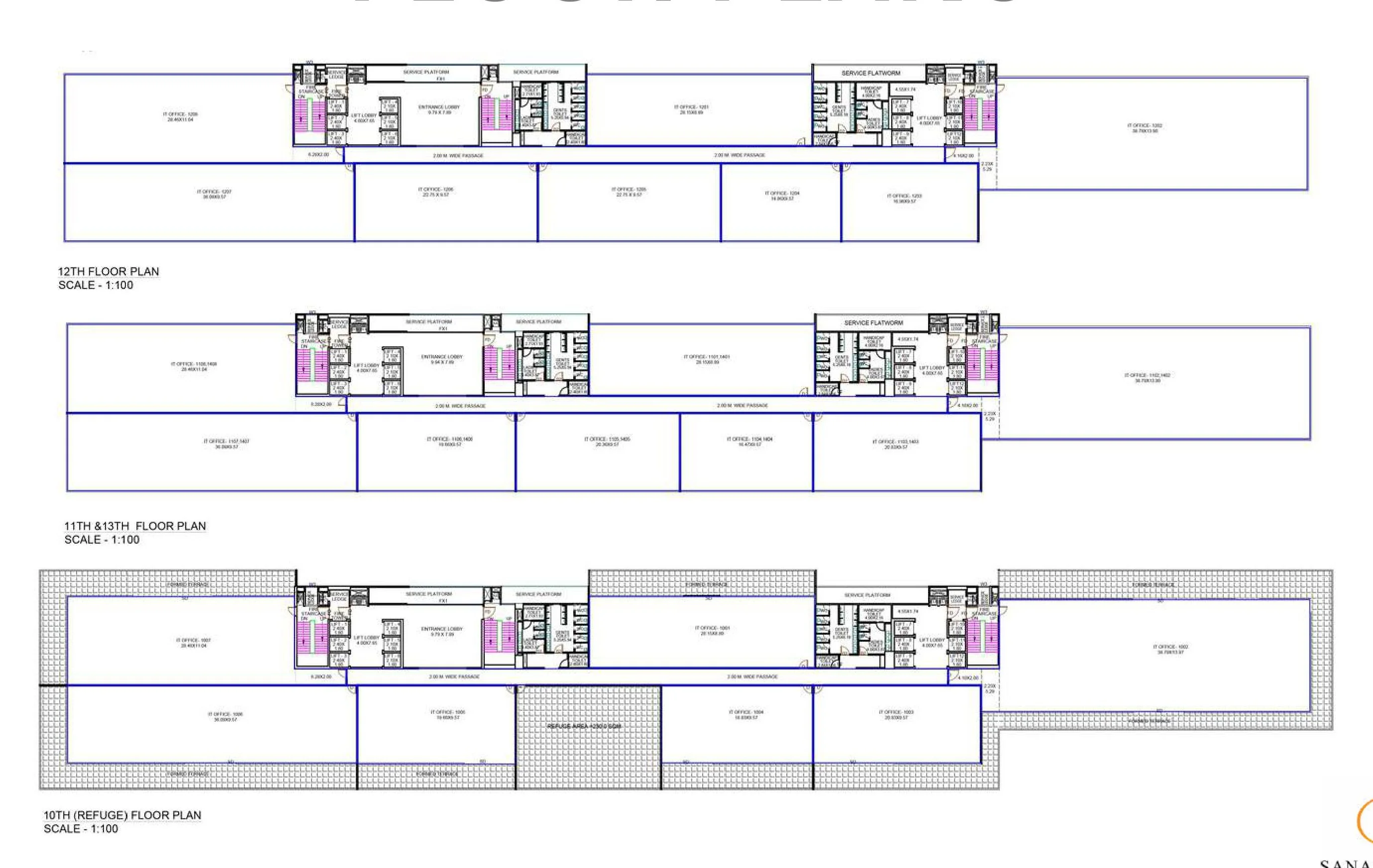 Office floor plan