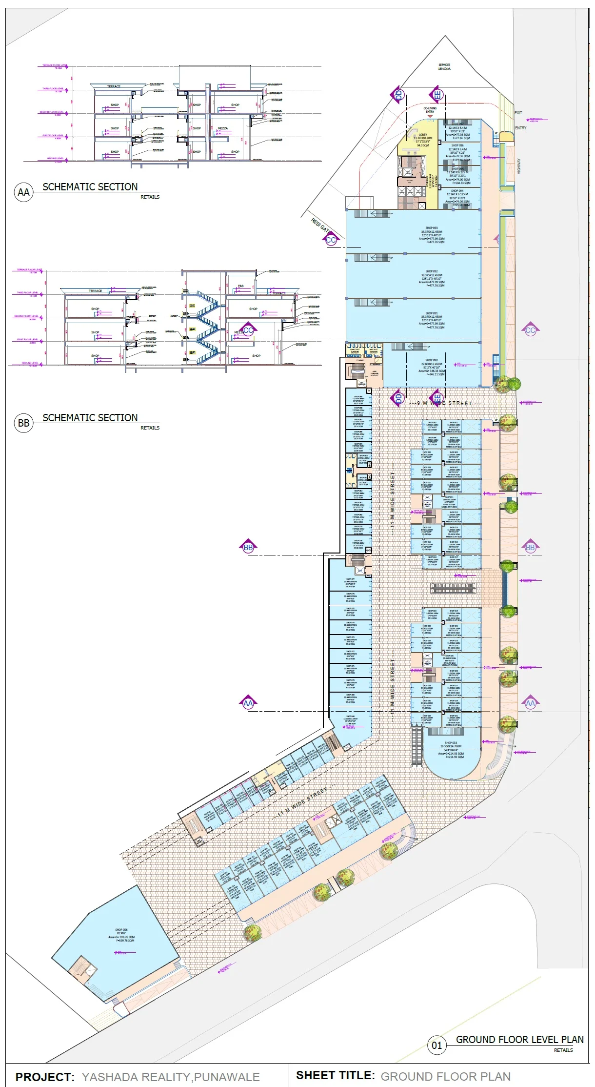 Shop floor plan