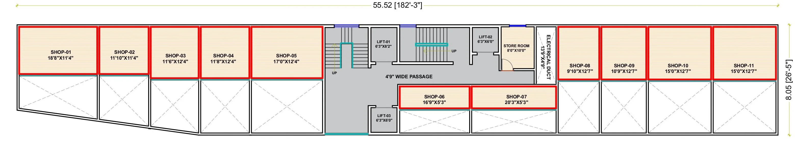 Shop floor plan
