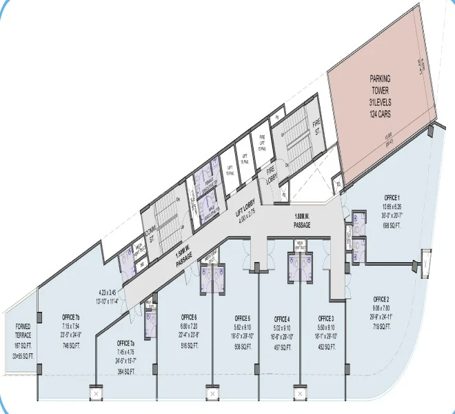 Office floor plan