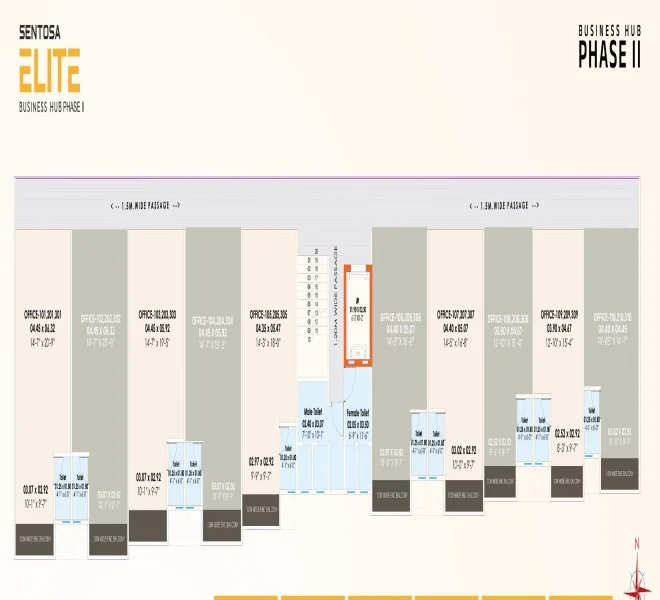 Office floor plan