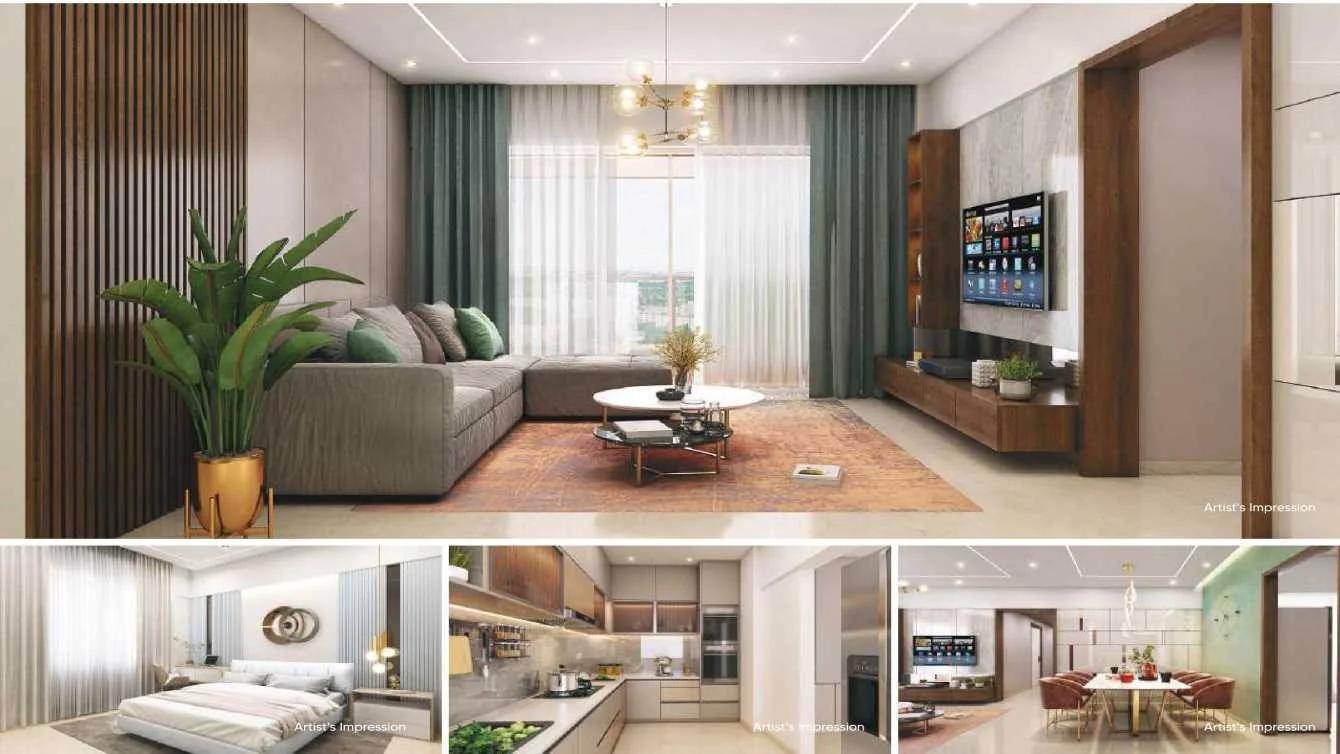 Greens Thergaon — 3 BHK, 3 BHK