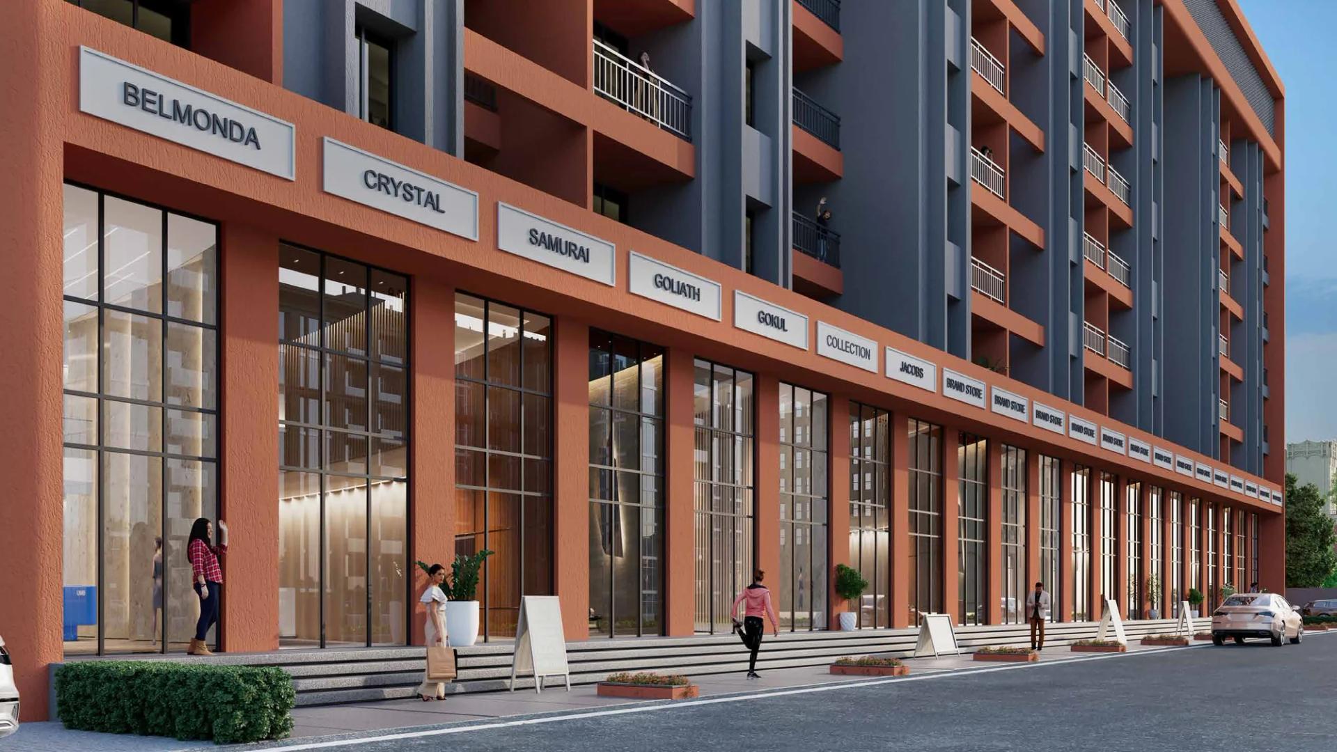 Double-height shop frontage at Sai Ratan (artist's impression)