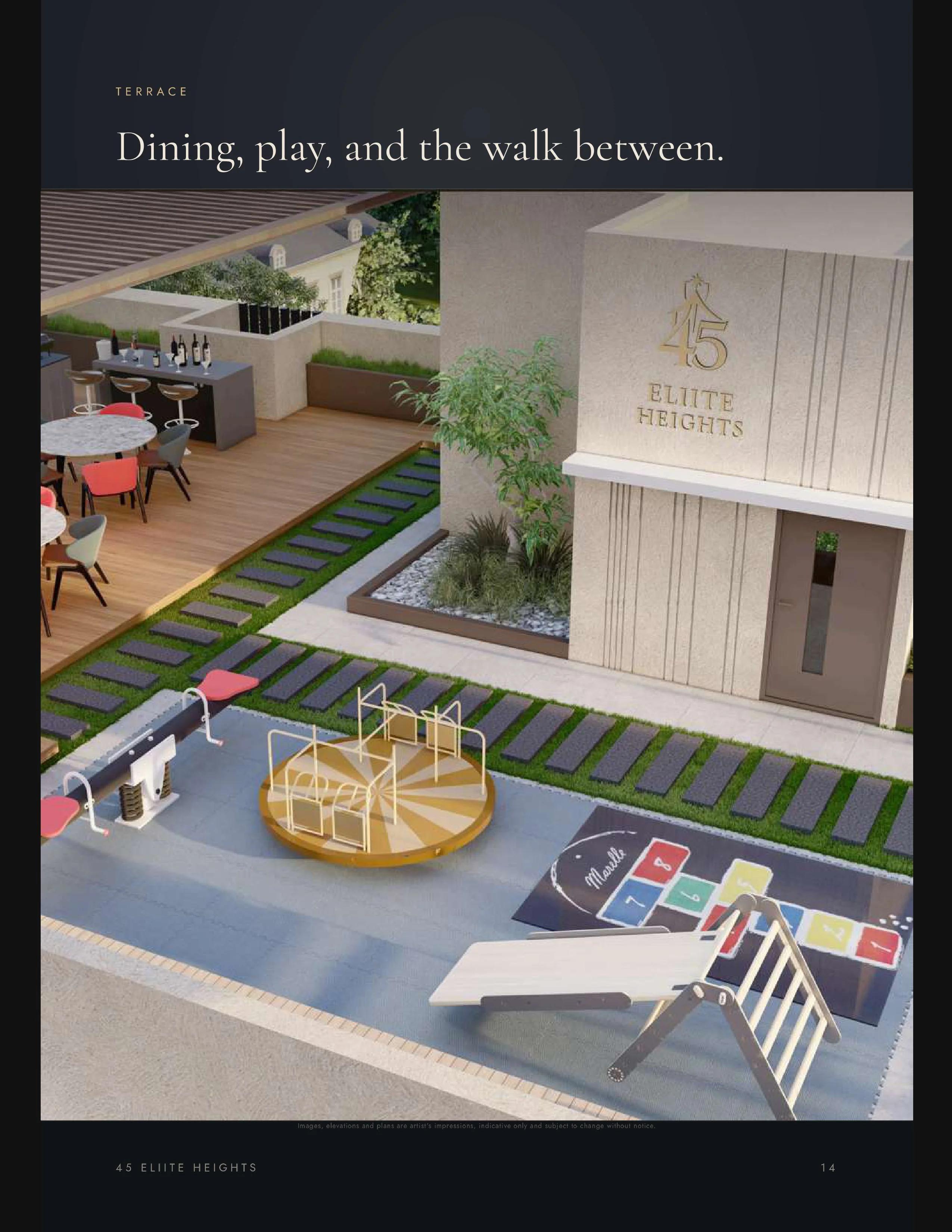 45 Eliite Heights — 3 BHK