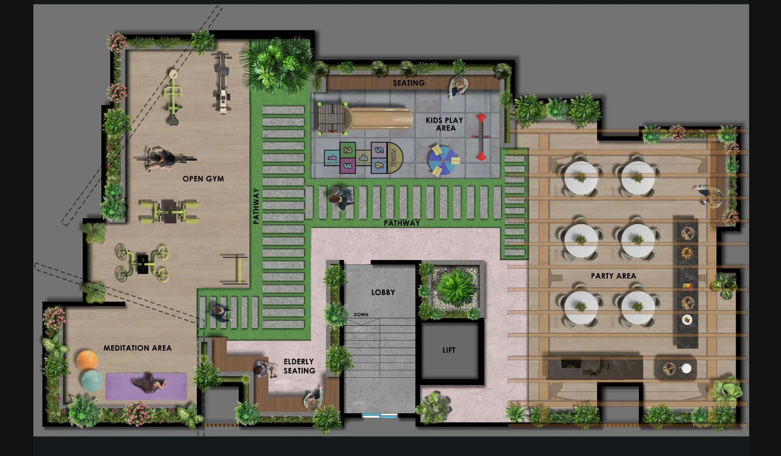 45 Eliite Heights — 3 BHK