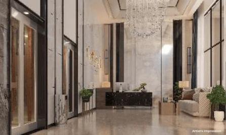 Grand entrance lobby at Sai Kripa (artistic impression)