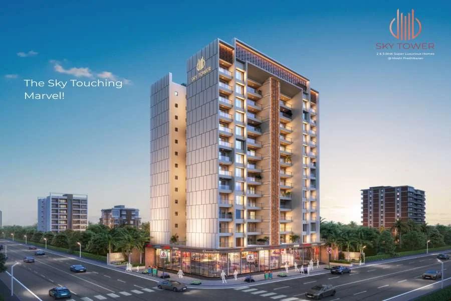 Sky Tower Moshi — 3 BHK, 3 BHK