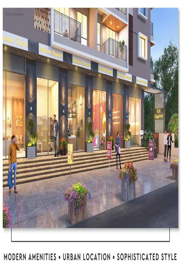 KK Capitol — 2 BHK, 2 BHK