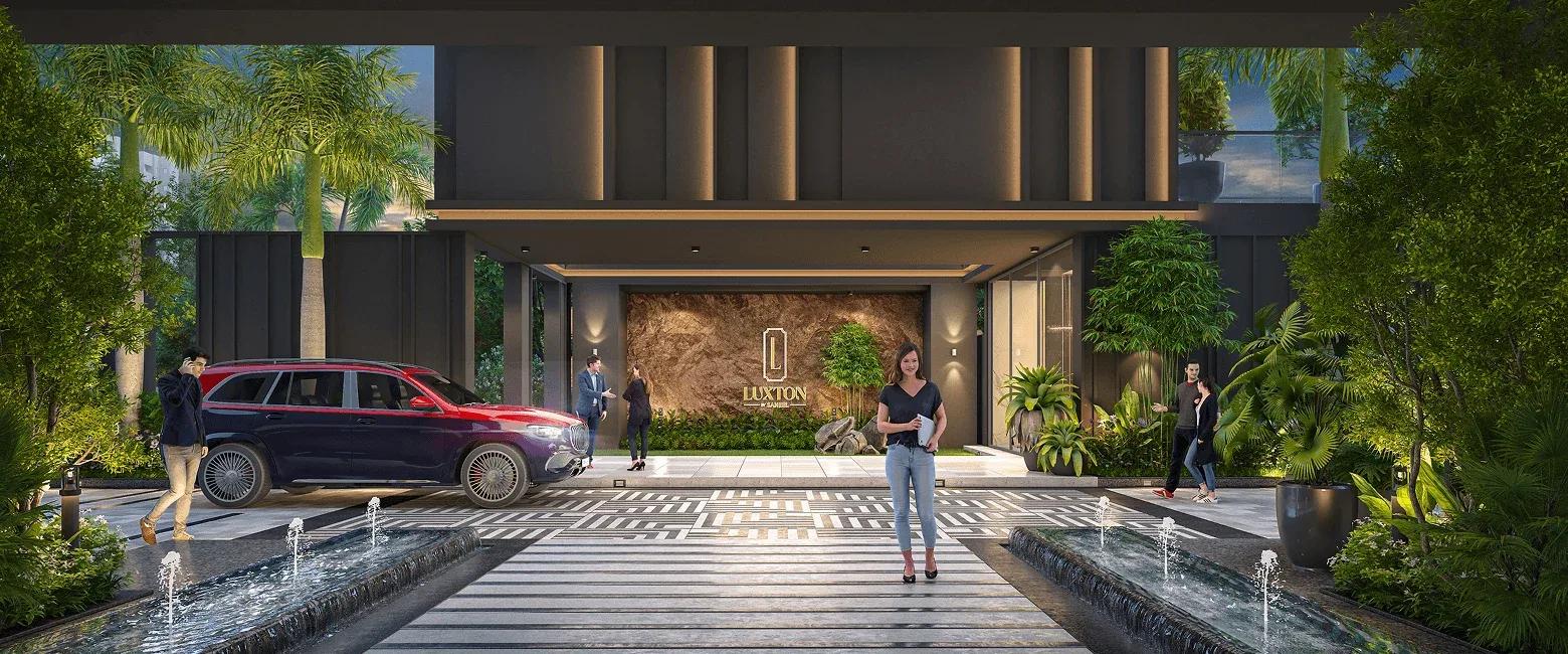 Drop-off lobby - Luxton by Saheel, Wakad, Pune