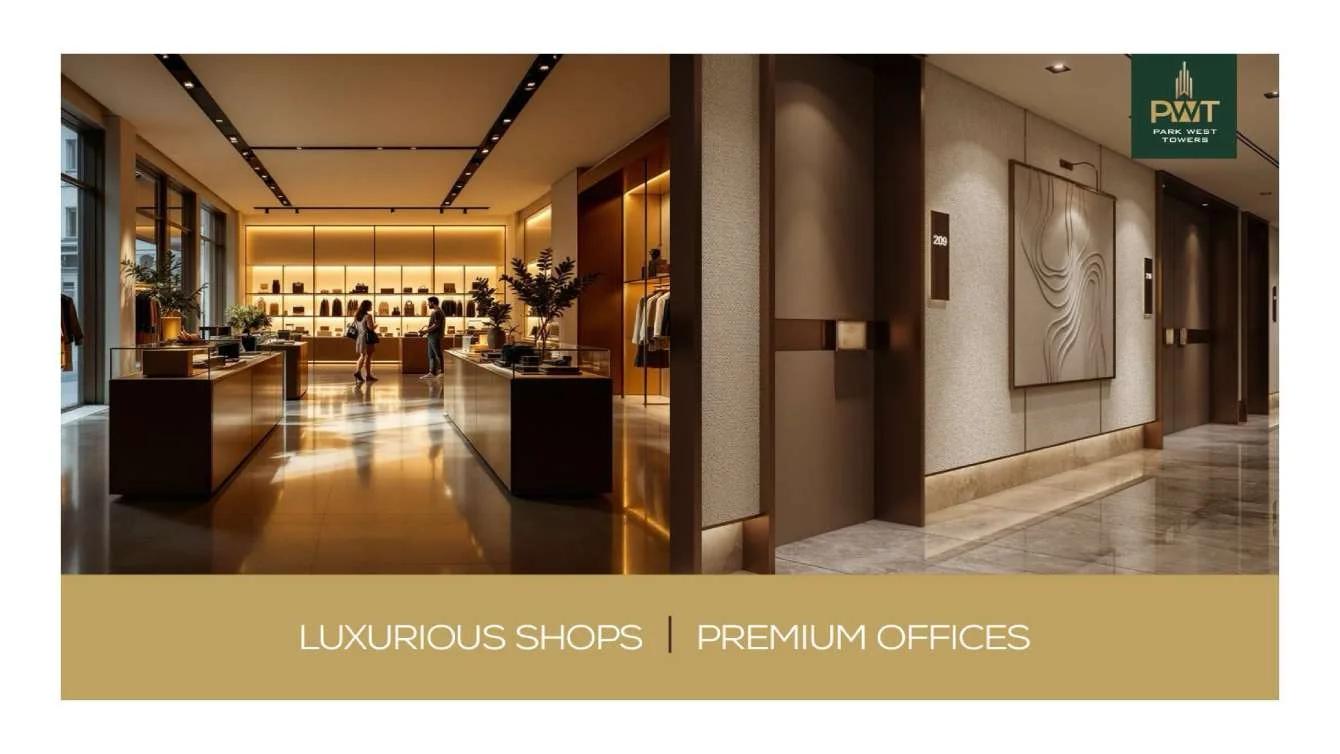 Park West Towers Tathawade — Office, Office, Shop, Shop
