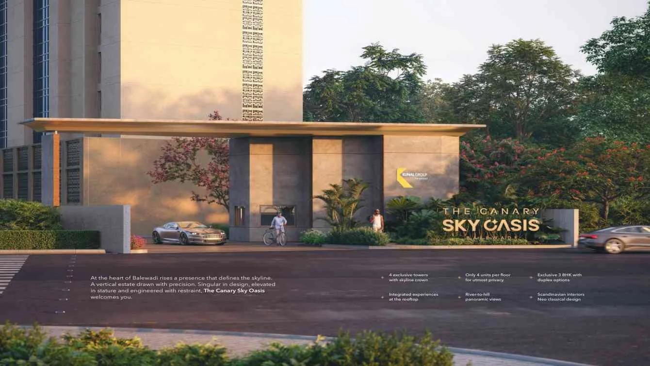 The Canary Sky Oasis Balewadi — 3 BHK, 3 BHK, 3 BHK