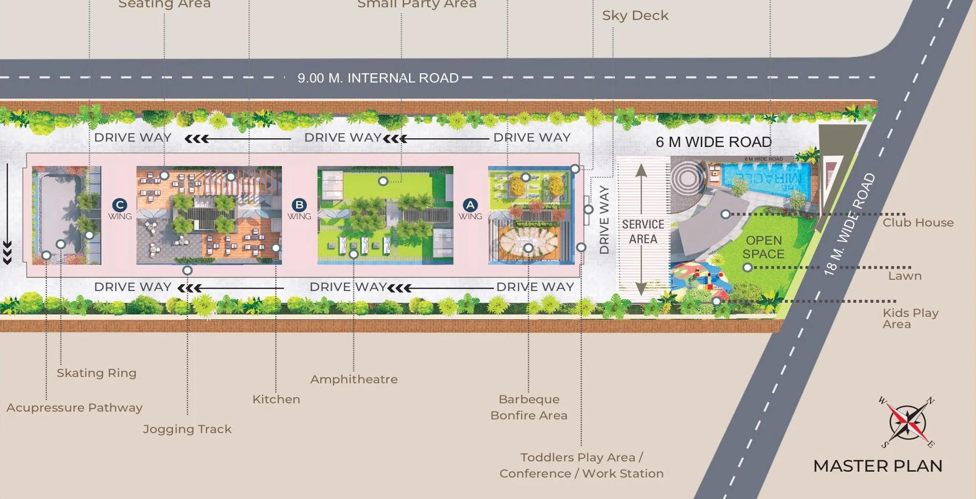 The Miracle Pimple Saudagar — 3 BHK, 3 BHK