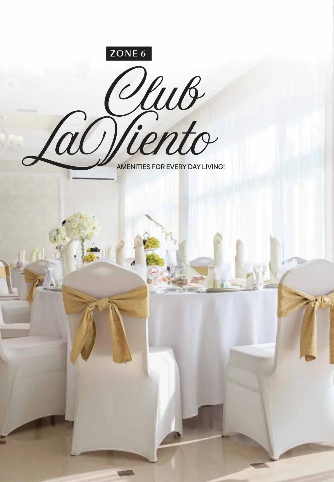 Club LaViento celebration hall, representative image