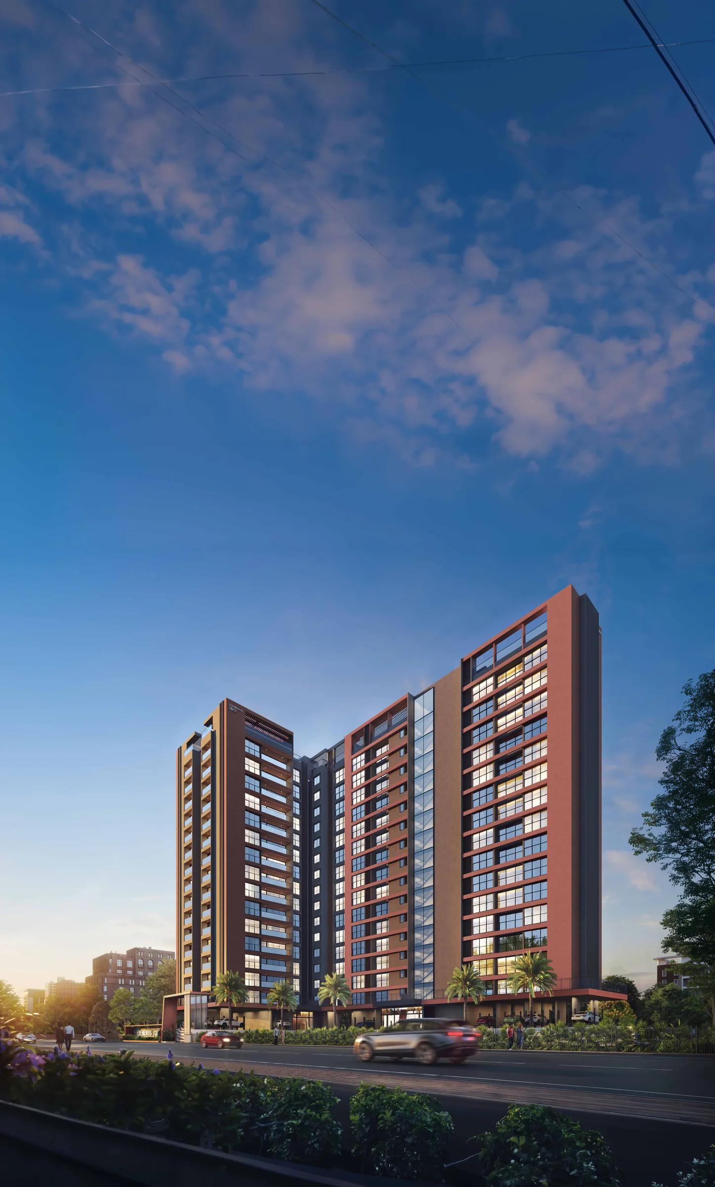 Elementis ORO towers by ADI Group, Pradhikaran Nigdi (artist's impression)