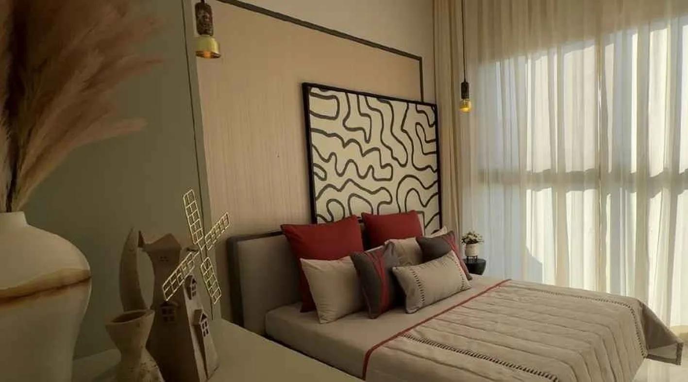 Gaikwad Florio Punawale sample flat bedroom